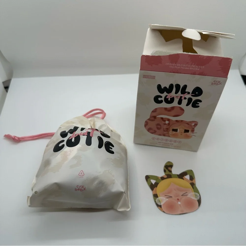 NWT Pop Mart | Crybaby Wild But Cutie Series Vinyl Pendant Confirmed Camo Cutie